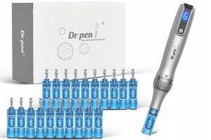 Nowoczesny Dermapen z 20 Kartridżami - Oryginalny i Bezprzewodowy Braders 6