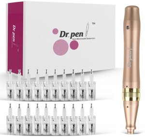 Profesjonalny Bezprzewodowy Dermapen Dr Pen Ultima + 20 Kartridży Igłowych 6