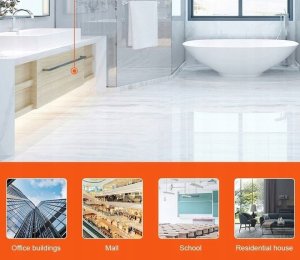 INTELIGENTNY ROBOT DO MYCIA SZYB OKNA LUSTRA PODŁÓG SZKLANYCH DRZWI ZESTAW 9