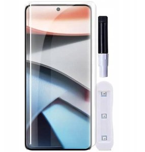 Szkło hartowane UV Xiaomi Redmi Note 13 Pro Plus Full Glue Braders 3