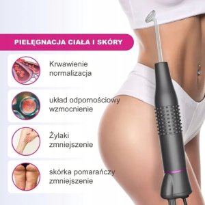 PROFESJONALNY DARSONVAL URZĄDZENIE KOSMETYCZNE DO TWARZY I SKÓRY + 5 PELOT 8