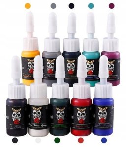 Zestaw do Tatuażu - Maszynka Pen z Kartridżami - Tusz - Idealny na prezent 2