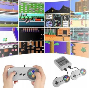 PEGASUS PEGAZUS KONSOLA TV RETRO 2 PADY HDMI 621 GIER DLA Dzieci Braders 7