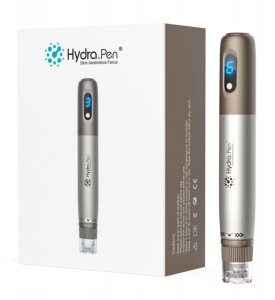 Dermapen Hydra Pen do mezoterapii - Zestaw z 2 wymiennymi kartridżami 3