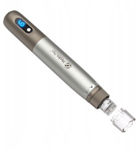Dermapen Hydra Pen do mezoterapii - Zestaw z 2 wymiennymi kartridżami 8