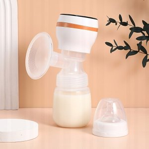 Elektryczny laktator piersi braders cichy bez BPA 180ml 4 tryby LCD 9