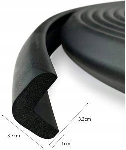 Edge protection tape Sipo SBS-T11-F2, black 4