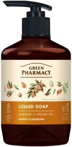 Green Pharmacy Mydło w płynie migdał i olej arganowy 460ml 1