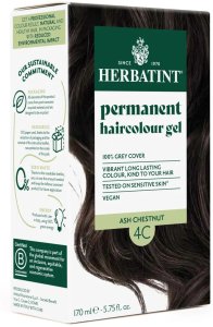 Herbatint Trwała Ziołowa farba do włosów 170ml Popielaty Kasztan (4C ) 1
