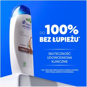 head & shoulders Head&Shoulders Deep Hydration Szampon Do Włosów Coconut 400ml 6