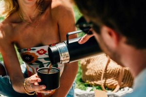 Termos MiiR z dwoma kubkami Tomo 1l White 4