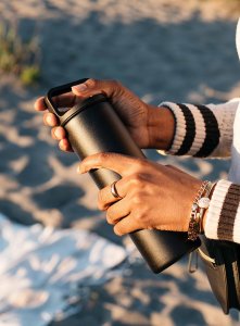 Butelka termiczna MiiR szeroki wlew 590ml Black 4