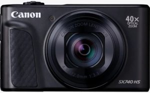 Canon PowerShot SX740 HS Lite Edition Travel 1/2.3" Kompaktowy aparat fotograficzny 20,3 MP CMOS 5184 x 3888 px Czarny 1