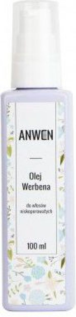 Anwen Olej do włosów niskoporowatych - Werbena 100ml 1
