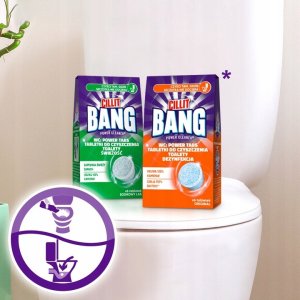 TABLETKI DO CZYSZCZENIA TOALETY CILLIT BANG A6 SOSNOWY LAS 12