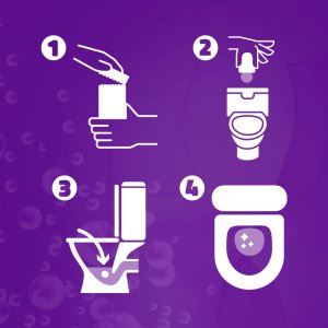 TABLETKI DO CZYSZCZENIA TOALETY CILLIT BANG A6 SOSNOWY LAS 6