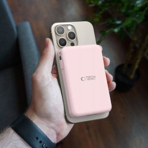 TECH-PROTECT PB31 LIFEMAG MAGSAFE POWER BANK 10000MAH PINK 9