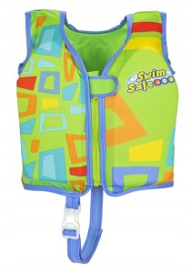 Dziecięca Kamizelka do Pływania Regulowana BESTWAY Aquastar Swim Vest Duża 7