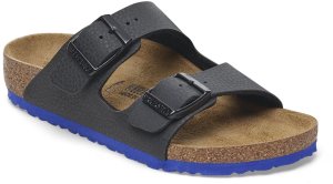 Birkenstock klapki ARIZONA KIDS BS 1029374 DESERT SOIL BLACK/ULTRA BLUE (szerokość standardowa) 38 1