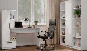 Zestaw biuro COSMO 1 BIAŁY 3