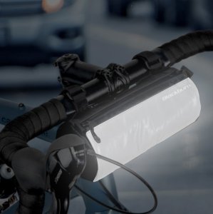 Torba na kierownicę BLACKBURN GRID HANDLEBAR BAG black, wodoodporna, odblaskowa, 1,2L (NEW 2025) 11