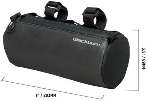 Torba na kierownicę BLACKBURN GRID HANDLEBAR BAG black, wodoodporna, odblaskowa, 1,2L (NEW 2025) 5