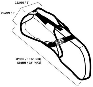 Torba pod siodło BLACKBURN OUTPOST SEAT PACK & DRY BAG black, wodoodporna, 11L (NEW 2025) 6