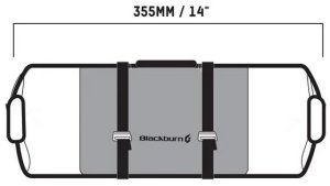 Blackburn Torba na kierownicę BLACKBURN OUTPOST HB ROLL & DRY BAG black 14L 6