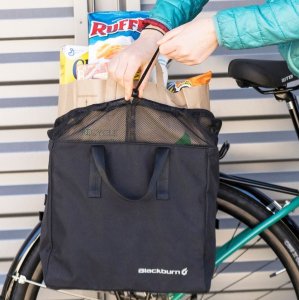 Blackburn Torba na bagażnik BLACKBURN LOCAL GROCERY PANNIER black 16L 4