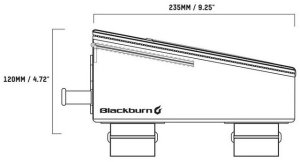 Torba na ramę BLACKBURN OUTPOST TOP TUBE BAG black, wodoodporna, 0,5L (NEW 2025) 6