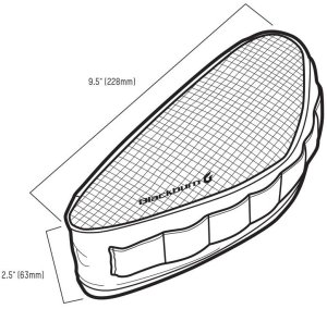 Torba na ramę BLACKBURN OUTPOST CORNER BAG black, wodoodporna, 0,7L (NEW 2025) 6