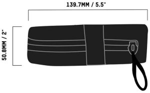 Torba pod siodło BLACKBURN GRID MTB SEAT BAG black, wodoodporna, odblaskowa, 0,4L (NEW 2025) 7