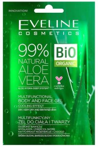 Eveline 99% Natural Aloe Vera Gel multifunkcyjny żel do ciała i twarzy 20ml 1