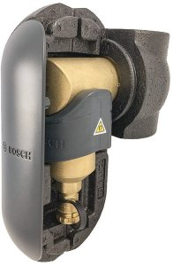 Separator magnetyczny z izolacją, przyłącze zaciskowe, średnica 28 mm, PN6 1