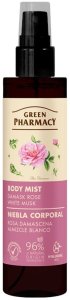 Green Pharmacy Mgiełka do ciała Róża Damasceńska i Białe Piżmo 150ml 1