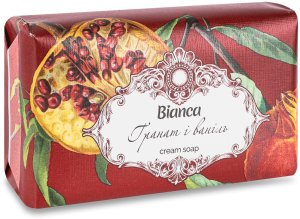 LaQ Bianca Mydło kremowe Granat i Wanilia 200g 2