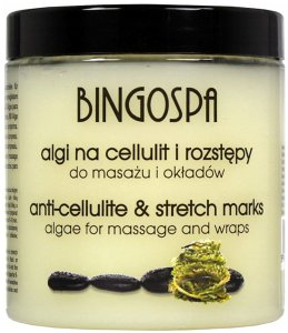 BINGOSPA Algi na cellulit i rozstępy - do masażu okładów 250g 1