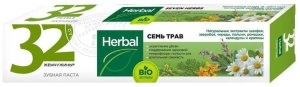 32 Pearls Herbal Pasta Do Zębów Siedem Ziół 100g 1