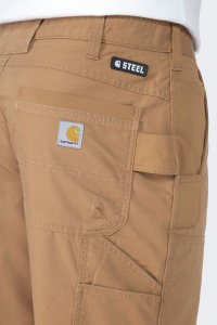 Spodnie Robocze Carhartt Rugged RipSto Brown 3