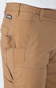 Spodnie Robocze Carhartt Rugged RipSto Brown 4