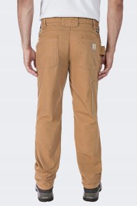 Spodnie Robocze Carhartt Rugged RipSto Brown 7