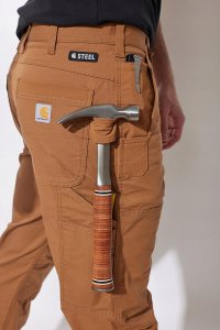 Spodnie Robocze Carhartt Rugged RipSto Brown 2