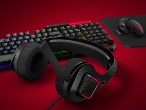 OMEN by HP Sequencer - Tastatur - Bagbelyst - USB - Nordisk - Switch: Blue Switches 10