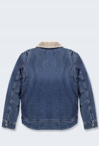 Kurtka męska Carhartt Kurtka Jeansowa Carhartt Denim Sherpa Beech 9