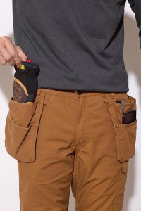 Carhartt Spodnie Robocze RipStop Cargo Brown 4