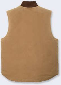Kamizelka Carhartt V01 Firm Duck Insulated Brown 3