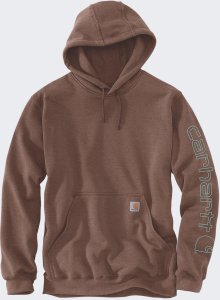 Bluza Carhartt Midweight Logo Sleeve Mocha 1