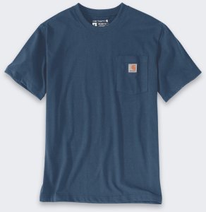 Koszulka Carhartt Dearborn Relaxed Pocket Ocean 1