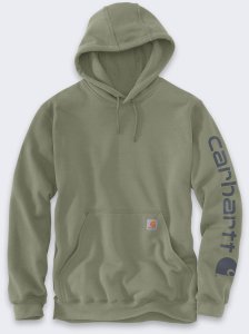 Bluza Carhartt Iconic K288 Logo Dusty Olive 1
