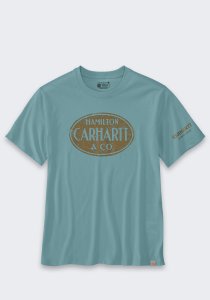 Carhartt Koszulka Hamilton Graphic SummerBlue 3